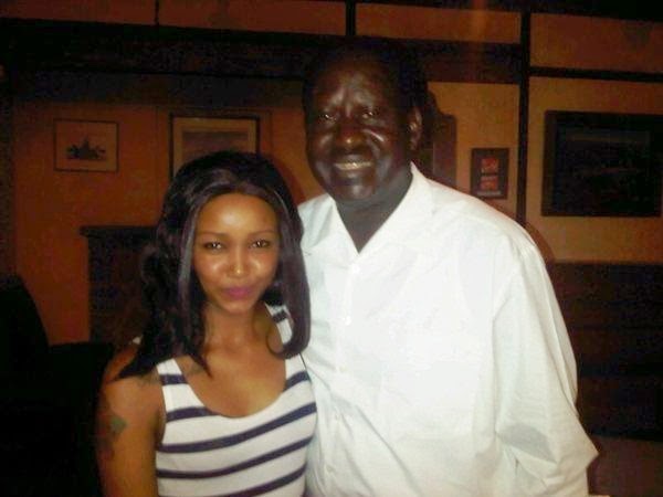 Huddah Monroe : I miss Raila Odinga