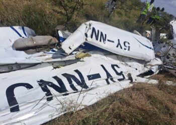 Ajali Ya Ndege : Two Dead Following Airplane Collision In Nairobi