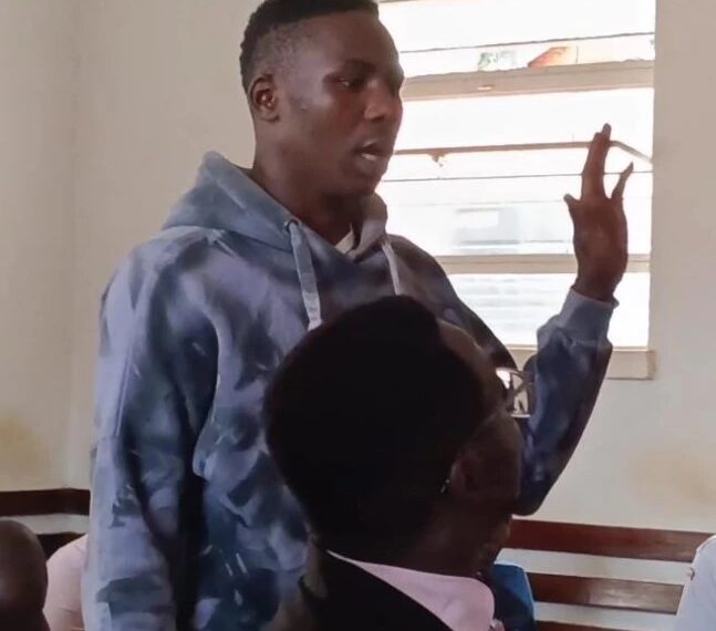 Man  tells court why he puffed bhang  in the farm.