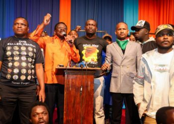 Linda Mwananchi faction defies police barricade to hold parallel NDC’ at Ufungamano House